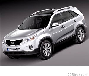 Kia Sorento 2014 - 3D Model