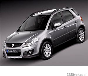 Suzuki SX4 2010 - 3D Model