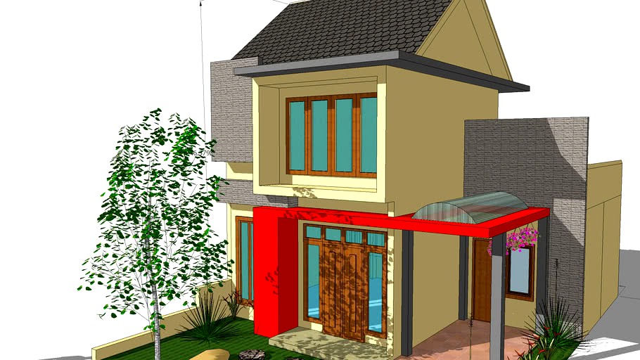 Rumah Minimalis untuk keluarga kecil