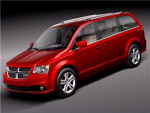 Dodge Grand Caravan 2011 3D Model