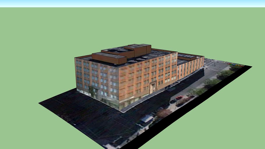 Appalachian Power building 3d model