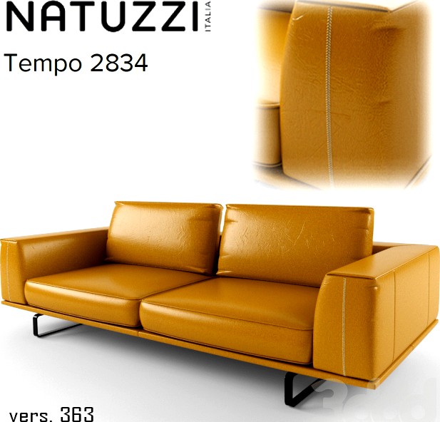 Natuzzi Tempo 2834 sofa