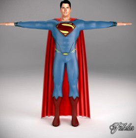 Superman 2013 - 3D Model