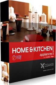 3D Model Volume 20 Home &amp; Kitchen Appliances VRay