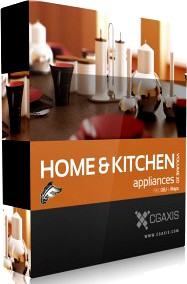 3D Model Volume 20 Home &amp; Kitchen Appliances FBX &amp; OBJ