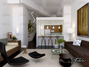 Open space 04 - 3D Model