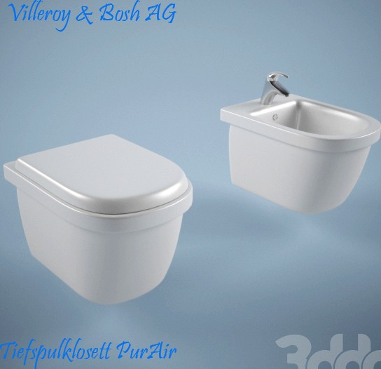 Villeroy &amp; Bosh / Tiefspulklosett PurAir