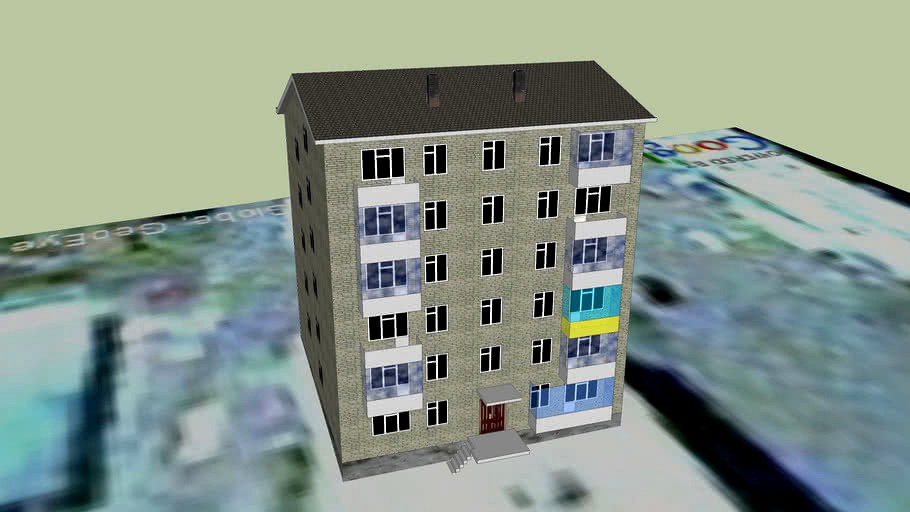 Жилой дом (скворечник) ул.Маслова 4