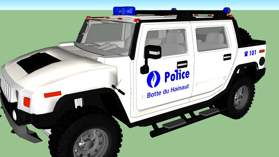 Hummer - Police Belgique