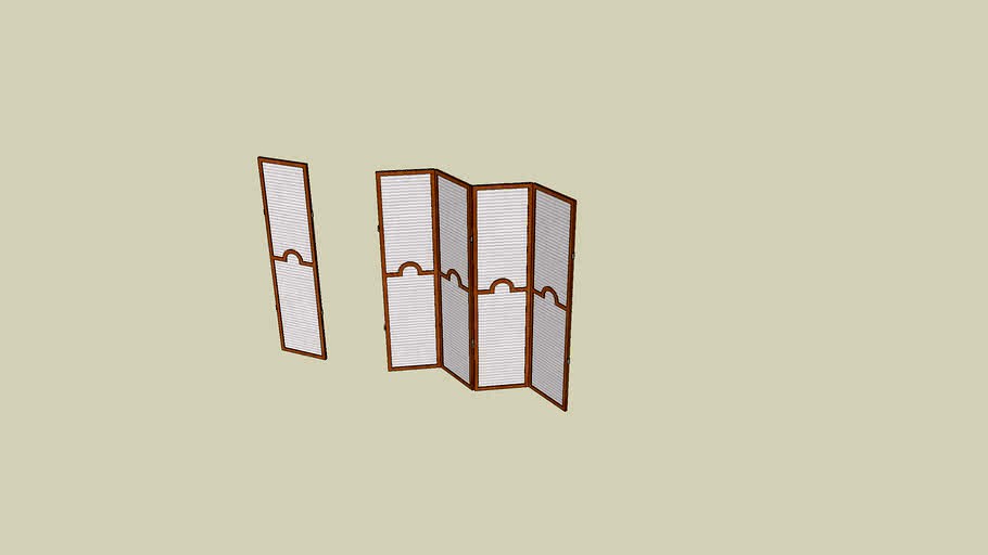 extendable paravent