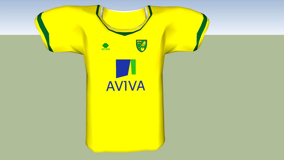 Norwich shirt 2011- 2012