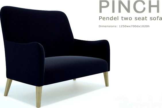 Pinch two seat sofa