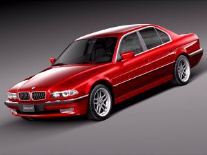 BMW 7-Series E38 1998 - 3D Model