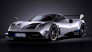 Pagani Huayra BC 2016 - 3D Model