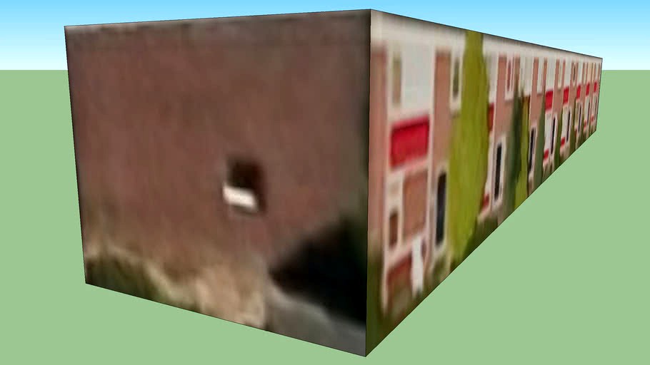 Dantestraat in Rotterdam, Nederland