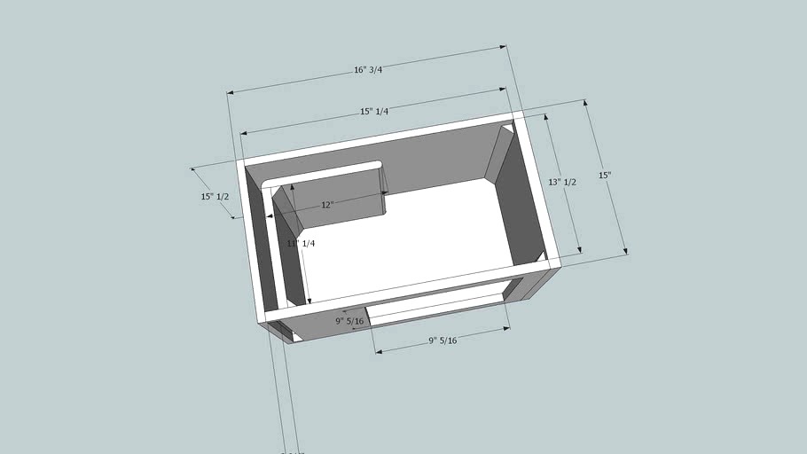 Kicker L7 Box 3d Model