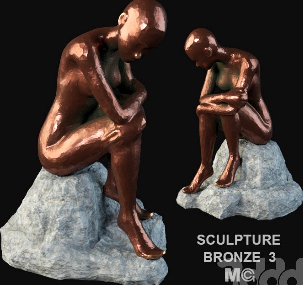Sculpture bronze