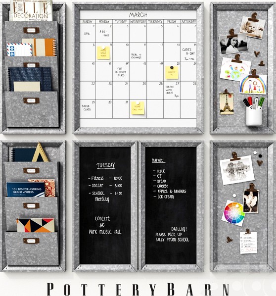 Pottery Barn / Galvanized modular wall