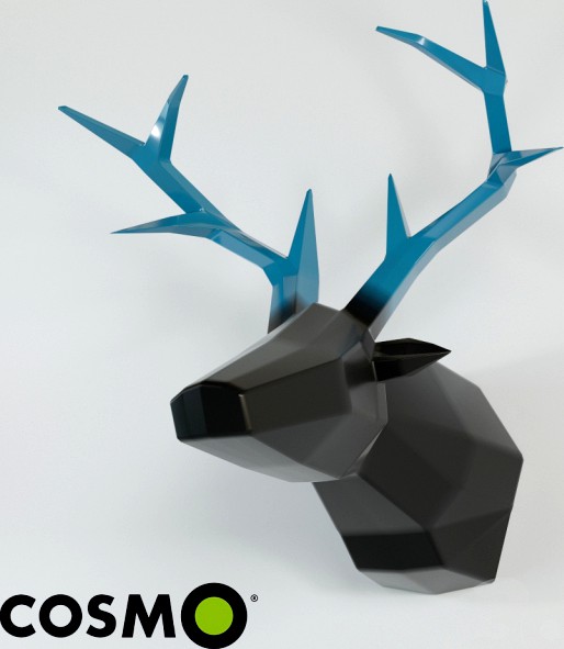 Deer head by Cosmo