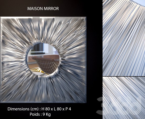 MAISONS Miroir Vortex