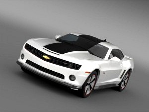 Chevrolet Camaro 2013 HotWheels - 3D Car for Maya