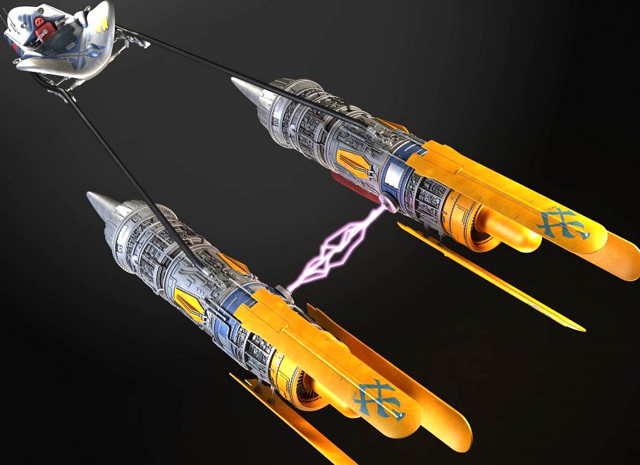 Star Wars Anakins Pod Racer3d model