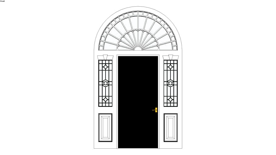 Classical Georgian Front Door