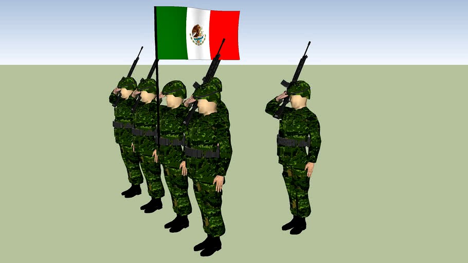 escolta de la sedena ejercito mexicano fuerzas armadas