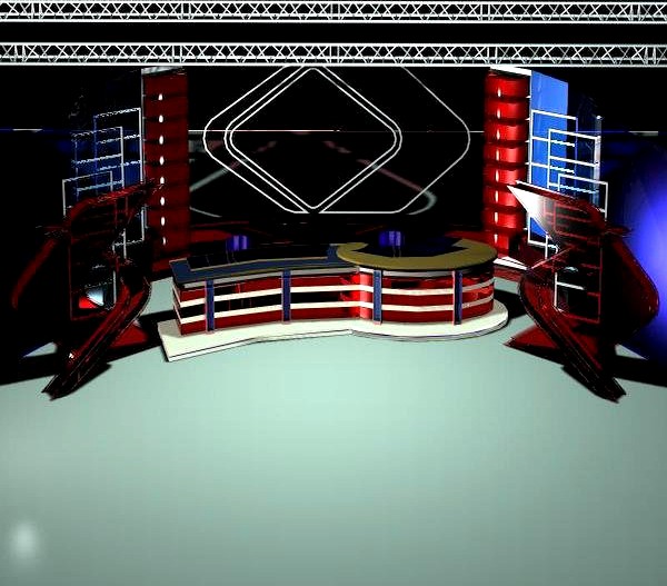 News Studio 0063d model