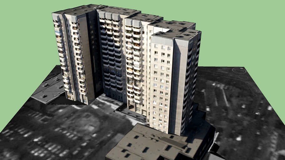 Edificio Residecial en Varsovia, Polonia