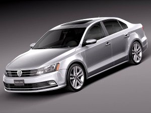 Volkswagen Jetta 2015 - 3D Model