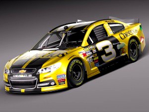 Chevrolet SS Nascar 2014 Cheerios - 3D Model