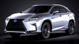 Lexus-RX 450h 2016 f-type - 3D Model