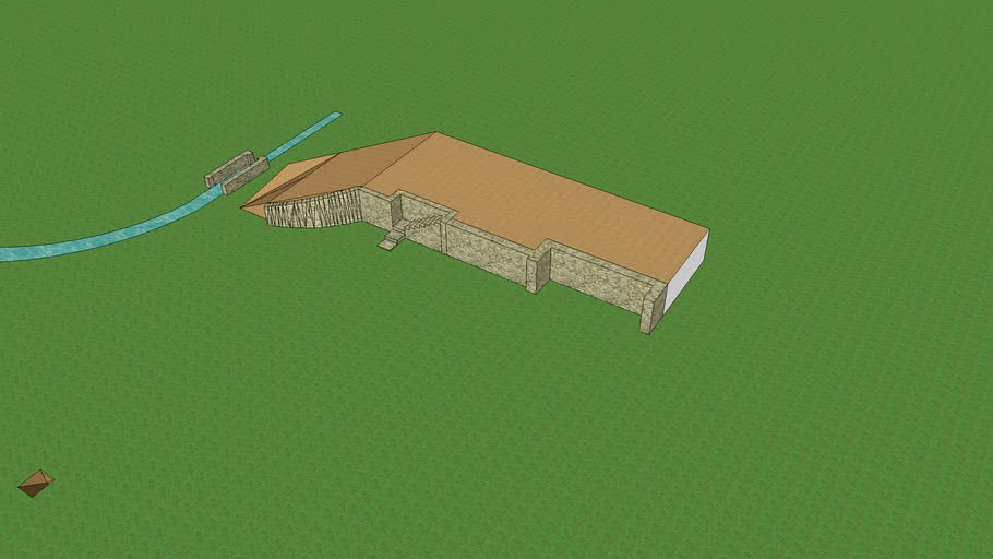 st. Peters mill 3d model