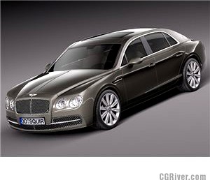 Bentley Flying Spur 2014 - 3D Model