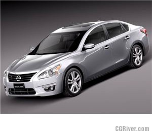 Nissan Altima Sedan 2013 - 3D Model