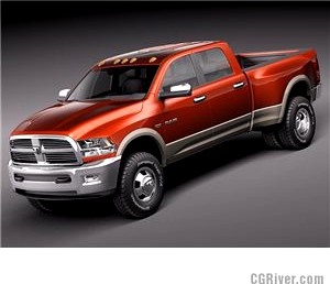 Dodge Ram 3500 HD 2011 - 3D Model