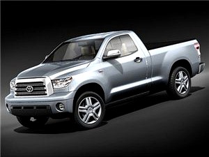 Toyota Tundra regular cab 2009 3D Model