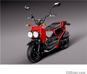 Honda Zoomer - Ruckus 2013 - 3D Model