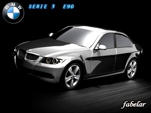 BMW 3 E90 - 3D Model