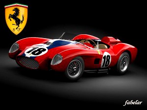 Ferrari 250 mod 1 - 3D Model