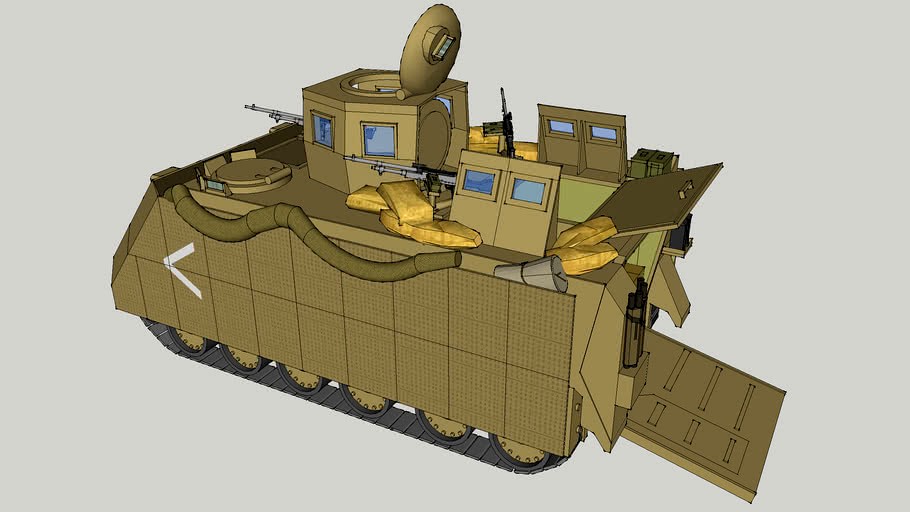 IDF M113 'Kasman' Mark 2, 1995.