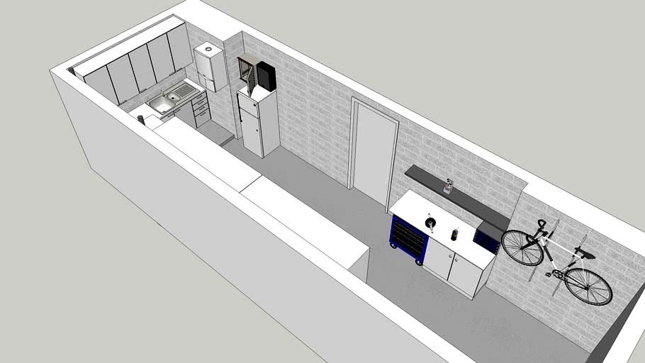 garage en wasplaats bree