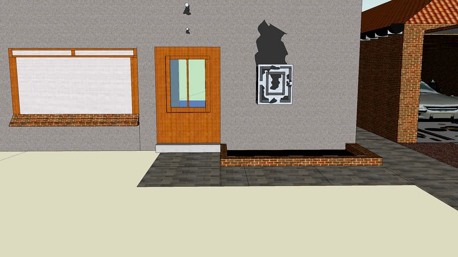 House and Garage (Work In progress)
