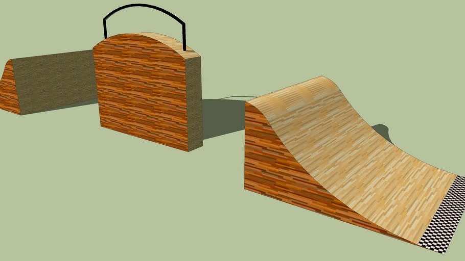 Mega Ramp 3d model