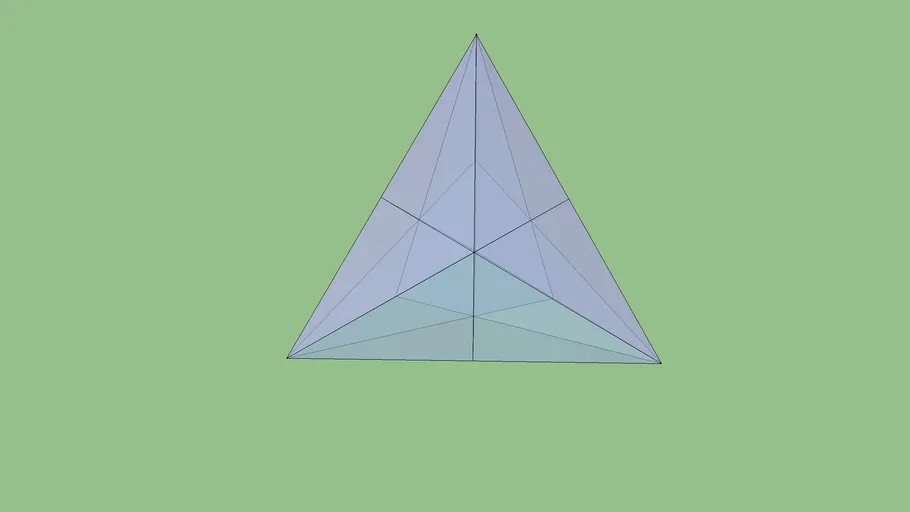 segmented tetrahedron