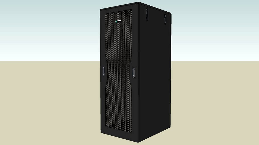 Panduit CS1 Server Rack 3d model