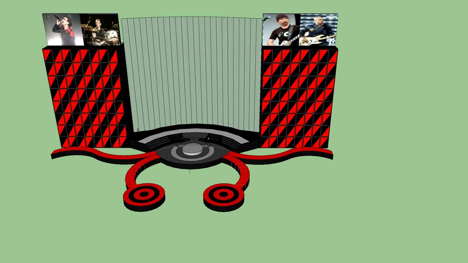U2 Vertigo Tour - Stage