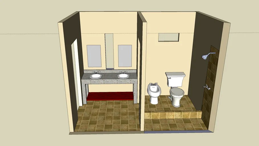 baño principal
