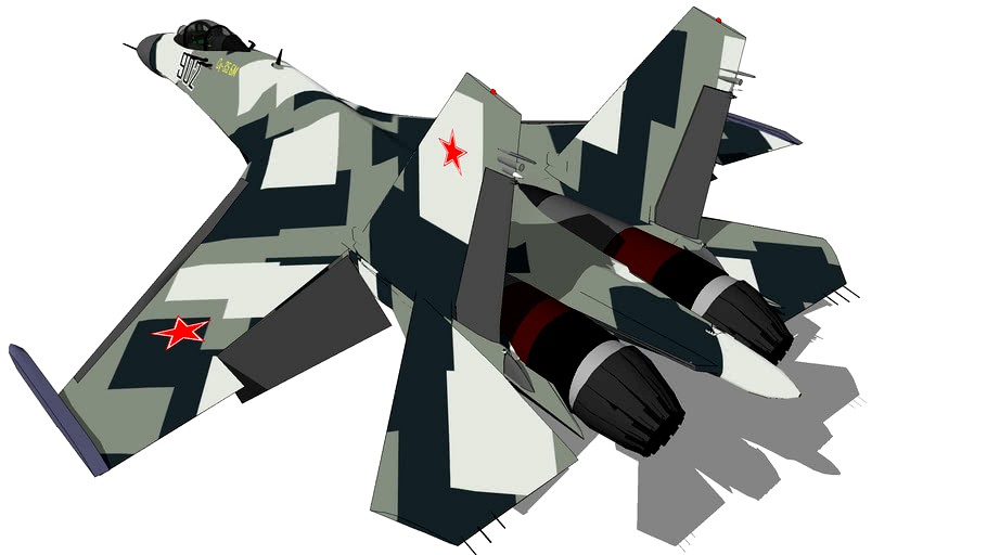 Aircraft - Sukhoi Su-35BM